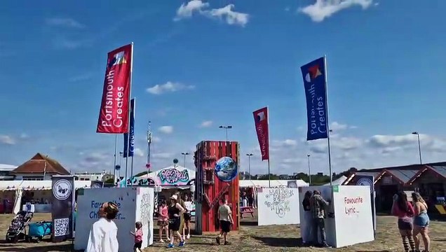 Portsmouth Creates area at Victorious Festival 2025