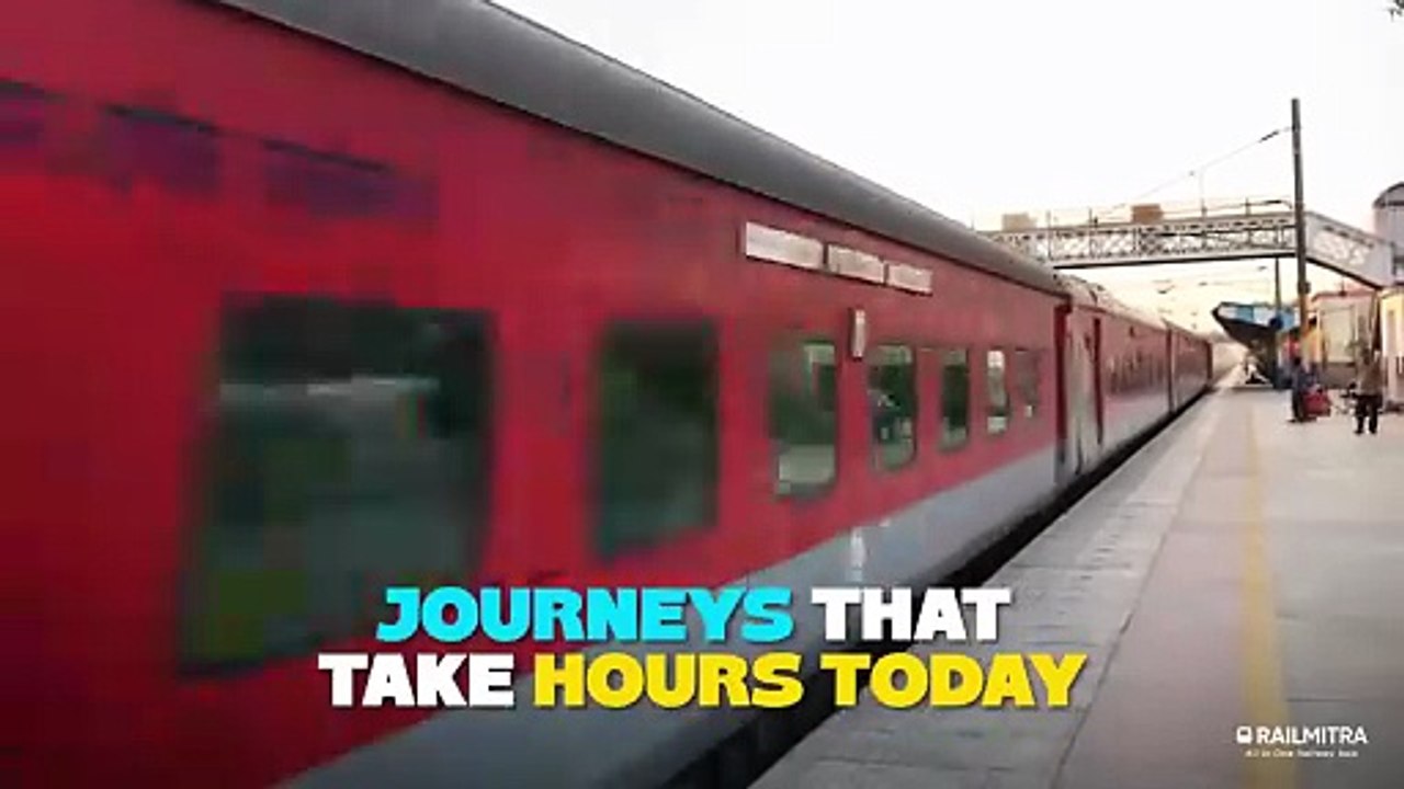 Future of Indian Railways _ Hyperloop Technology Explained _ RailMitra #highspeedrail