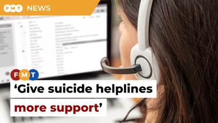 Suicide helplines need government support, say organisations
