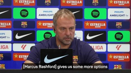 Flick predicts Rashford will be 'fantastic' for Barcelona