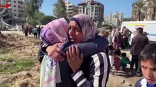 Heartfelt Reunion Between a Mother and Daughter in Northern Gaza