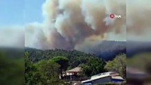 Çanakkale Gelibolu'da orman yangını