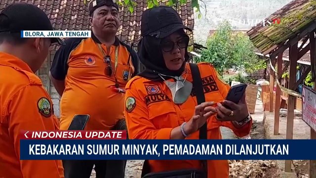 13 Tangki Air Disiapkan untuk Pemadaman Kebakaran Sumur Minyak di Blora | INDO UPDATE