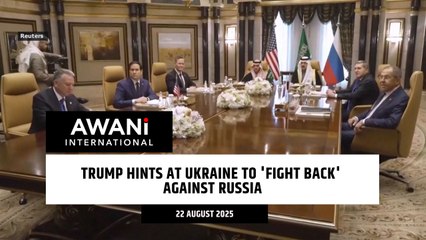 Trump hints at Ukraine to 'fight back' against Russia