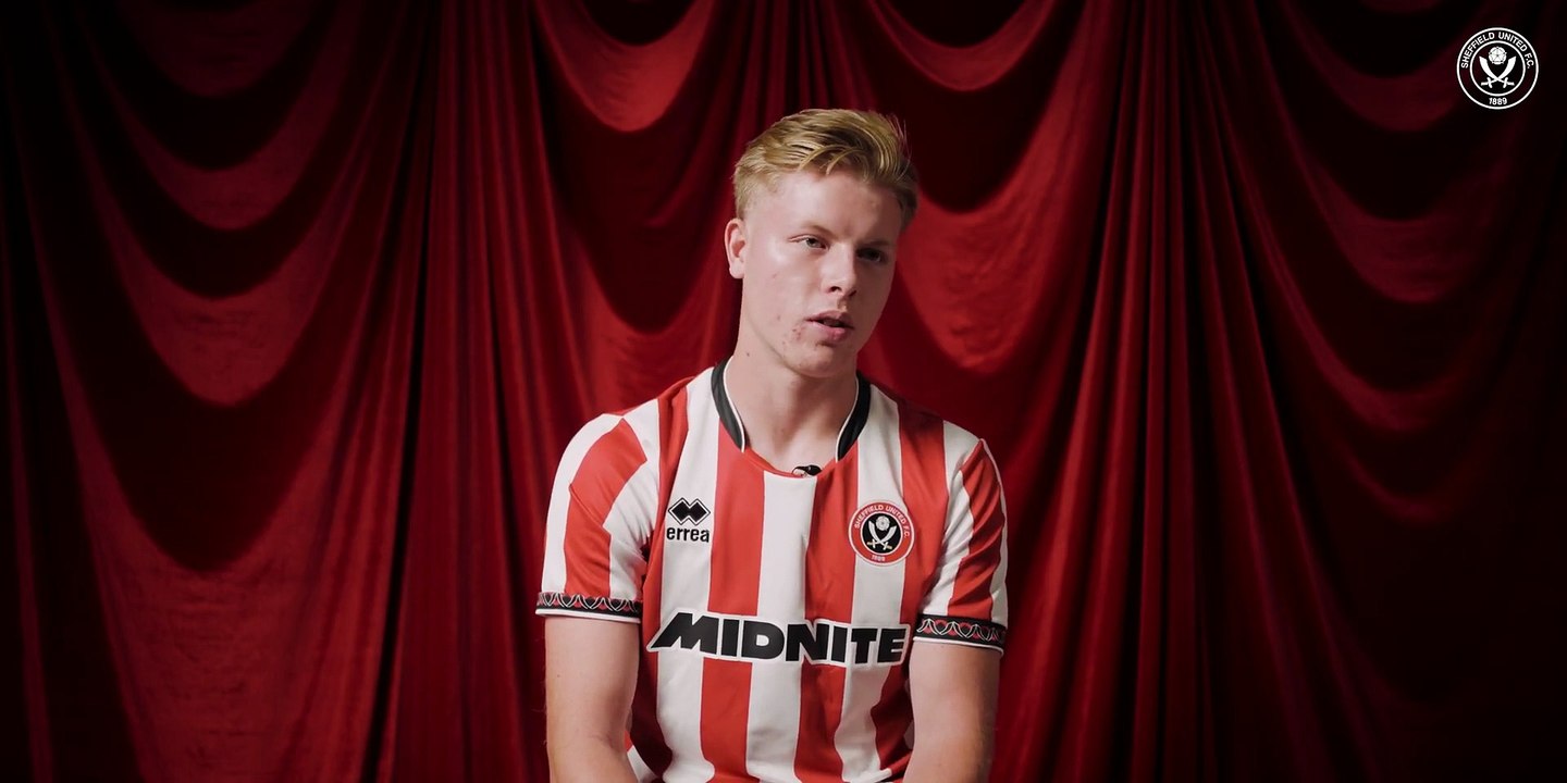 Nils Zätterström's first interview as a Sheffield United player