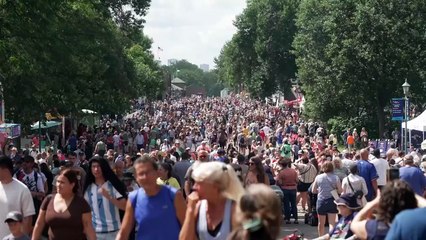 Dairy princess whittled from massive butter block in Minnesota State Fair tradition