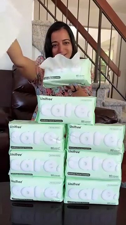 Great product- Disposable Face Towels #unifreeus #facetowel