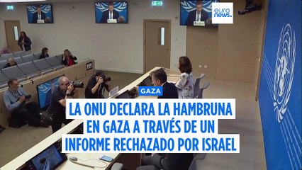La ONU confirma por primera vez la hambruna en la ciudad de Gaza y advierte de su expansión