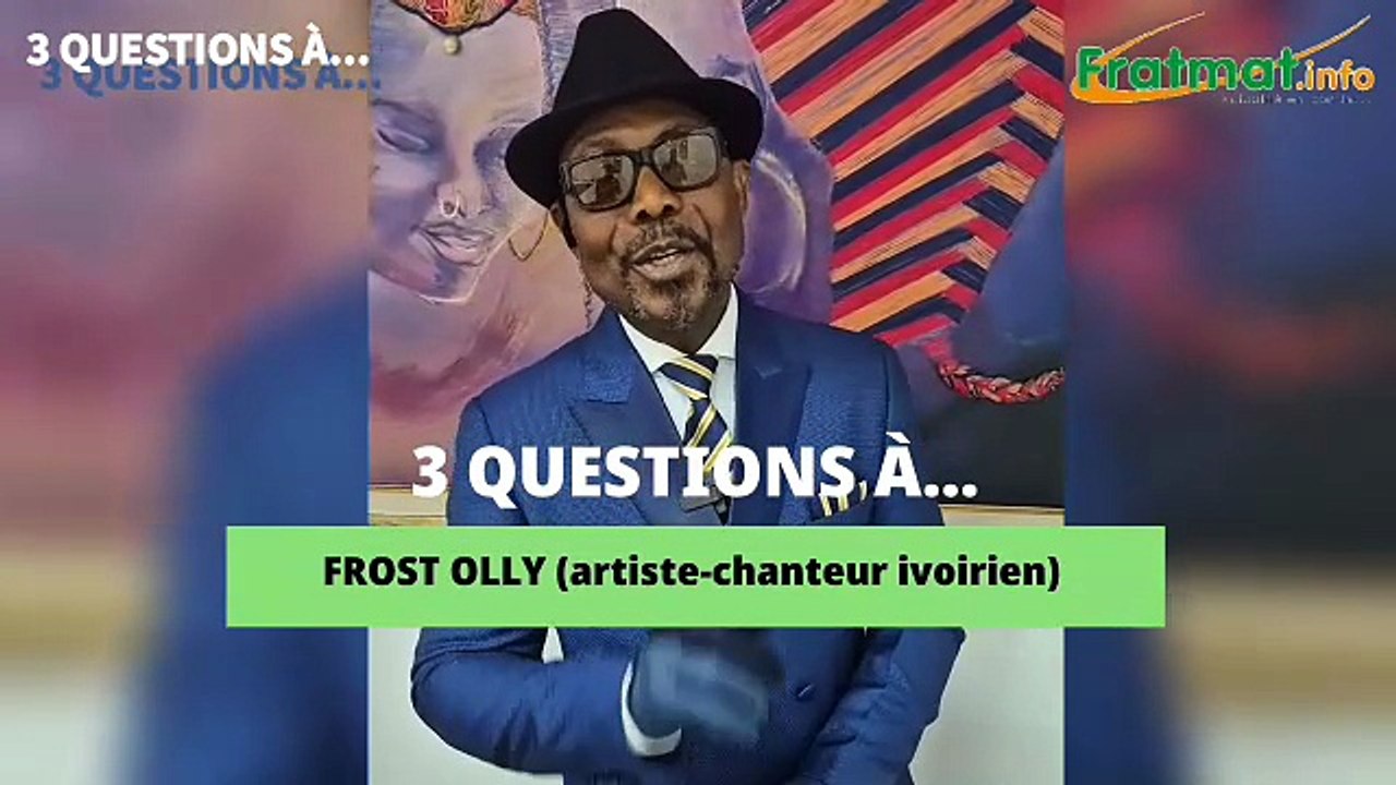 #culture #videos 3 questions à Frost Olly...