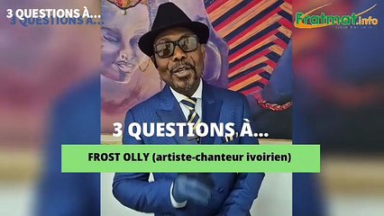 #culture #videos 3 questions à Frost Olly...