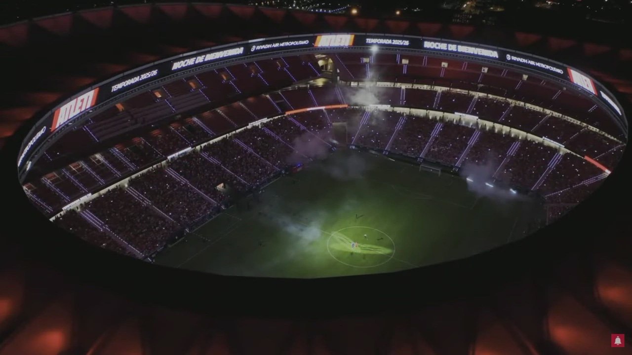 Presentación completa Atleti