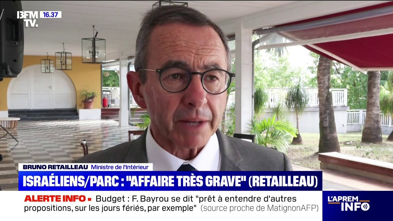 Mineurs israéliens refoulés d'un centre de loisirs: Bruno Retailleau parle d'une affaire qui "s'inscrit dans un contexte où les actes antisémites sont en train d'exploser"