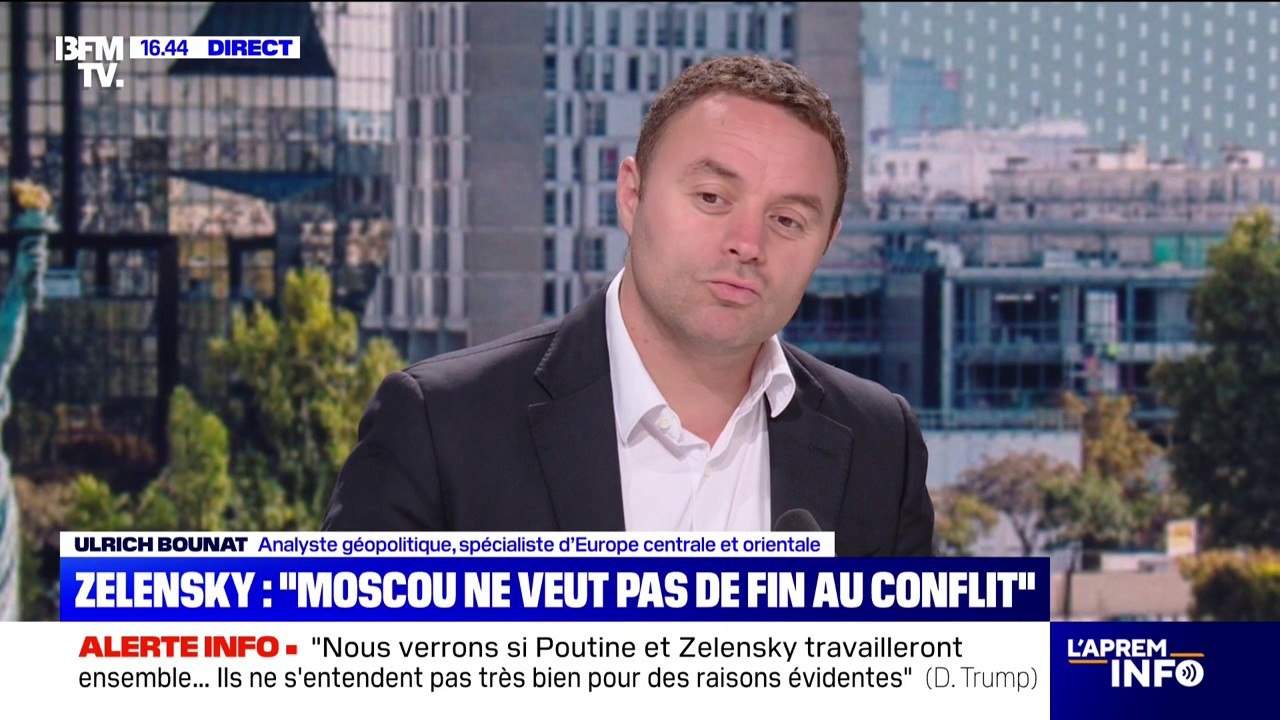Trump/Guerre en Ukraine: "Il espère rétablir des liens avec Moscou", explique Ulrich Bounat, analyste géopolitique