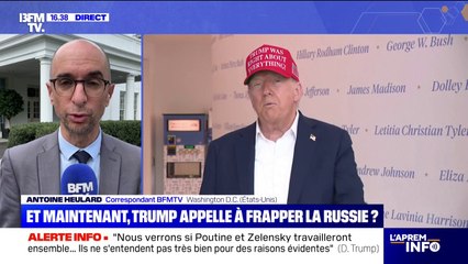 Guerre en Ukraine: "Zelensky et Poutine, c'est comme mélanger de l'huile et du vinaigre", déclare Donald Trump