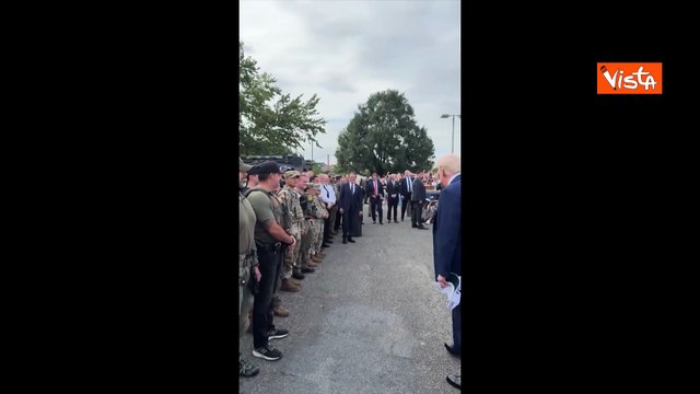 Trump sceriffo pattuglia le strade di Washington tra gli uomini della Guardia nazionale