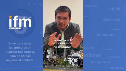 Camilo Romero aseguró que el país no se arrodillará ante los terroristas ni frente a quienes siembran miedo