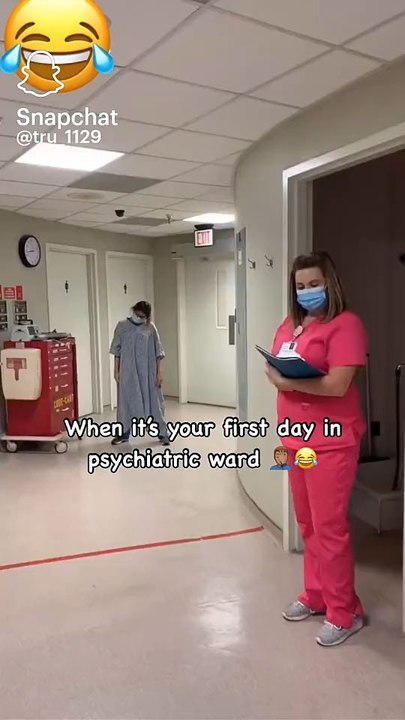 first day in psychiatric ward