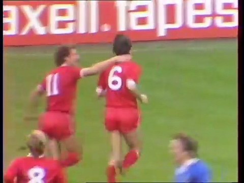 EVERTON - LIVERPOOL - 1982 - SAISON 1982/1983 -