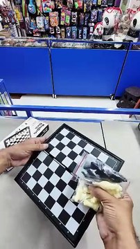 Unboxing and Review of Ekta Magnetic Chess Board Set with Folding Chess Board Educational