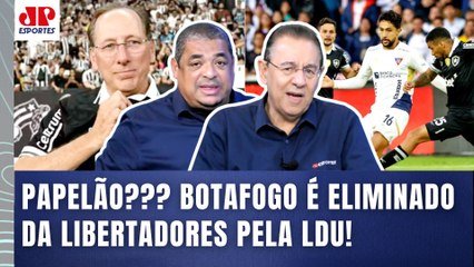 "ISSO NÃO SE FAZ!!! O Textor é um FANFARRÃO! E o Botafogo FOI CASTIGADO por..." ELIMINADO pela LDU!