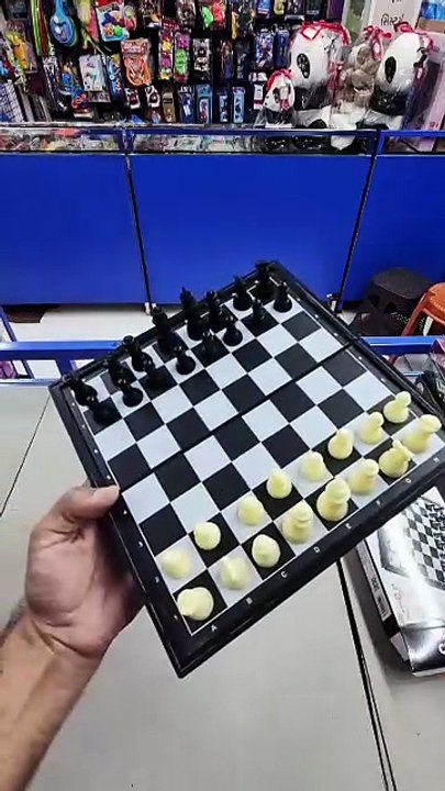 Unboxing and Review of Ekta Magnetic Chess Folding Board Game With Storage Travelling Set