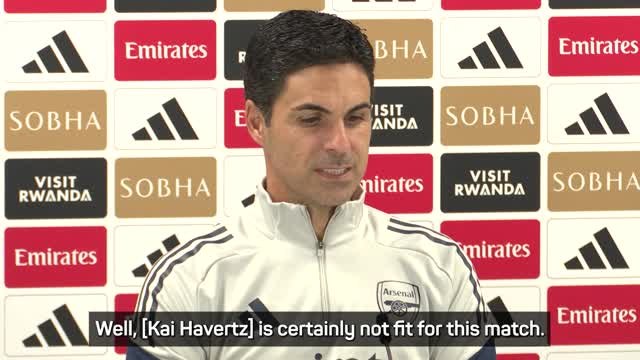 Huge blow to lose Havertz - Arteta