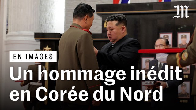 Kim Jong-un décore les soldats nord-coréens revenus d'Ukraine