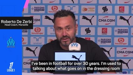 De Zerbi likens Marseille bust-up to 'English pub' brawl