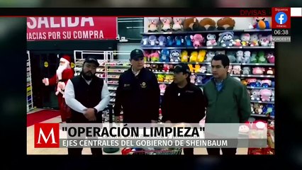 'Operación Nacional Limpieza': uno de los ejes del gobierno Sheinbaum en contra de la piratería