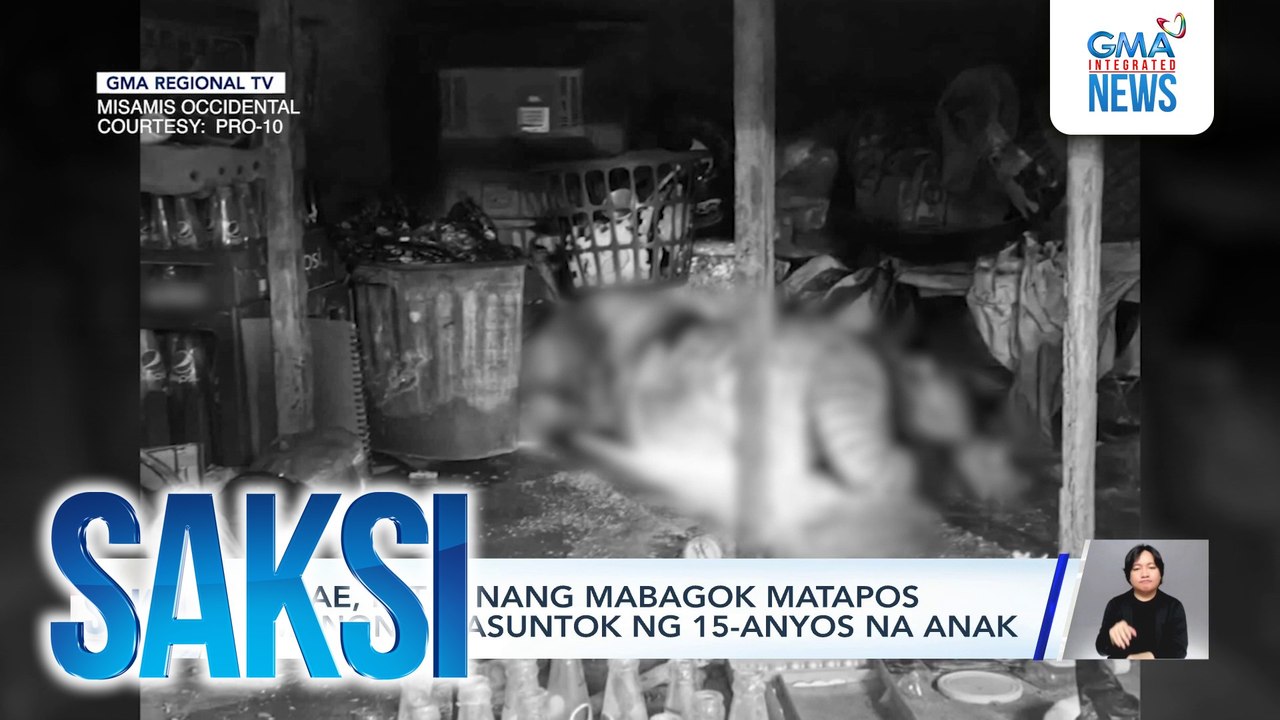 Saksi: (Part 2) Babae, patay nang mabagok matapos umanong masuntok ng 15-anyos na anak; Parte ng kagagawa lang na dike sa Busuanga River, nasira agad; Pasaring ni Cardinal Tagle