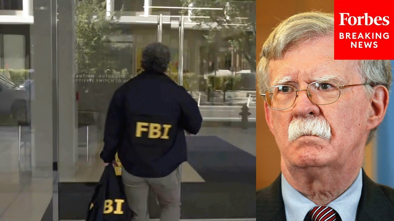FBI Agent Enters Enters Building Housing John Bolton's Office
