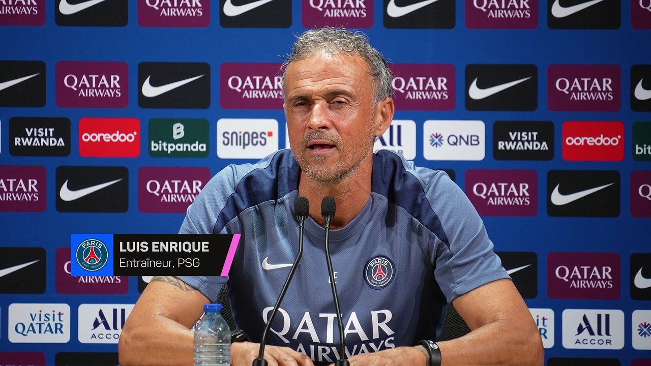 Luis Enrique : "Dembélé peut encore améliorer sa performance"