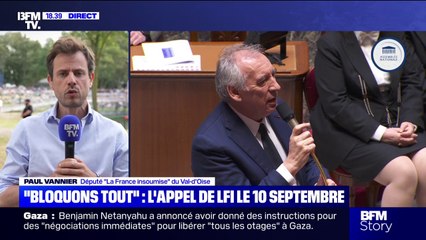 Budget 2026: "François Bayrou est un menteur", déclare Paul Vannier, député LFI du Val-d'Oise
