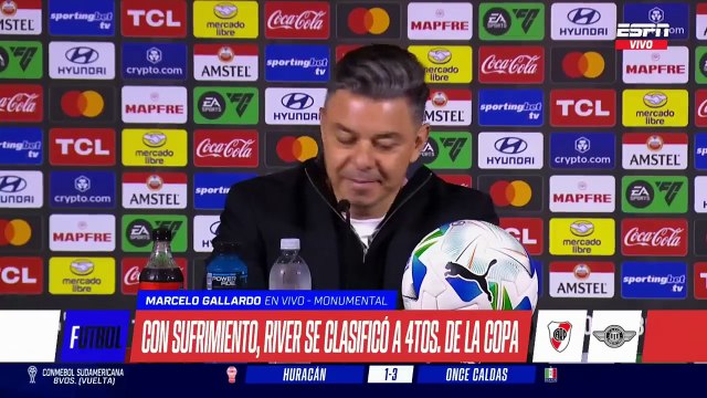 Marcelo Gallardo: Tenemos que mejorar y tener mayor regularidad en el juego