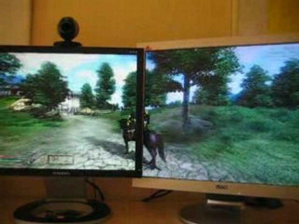 Oblivion dual screen