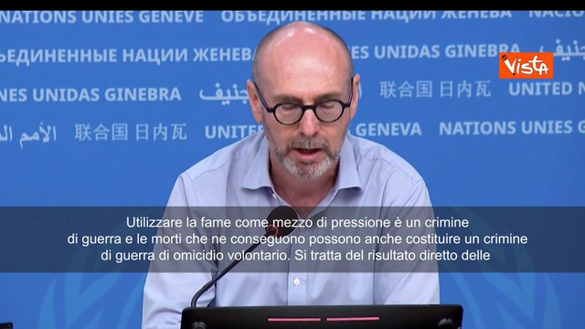Volker Turk (Alto Commissario diritti umani Onu): Carestia a Gaza è crimine di guerra Israele