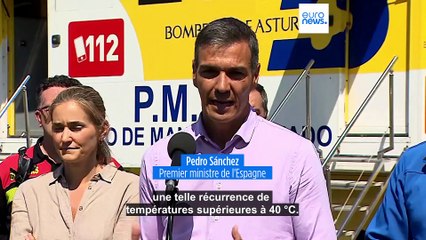 Incendies en Espagne : Pedro Sánchez annonce la création d'une commission sur le climat