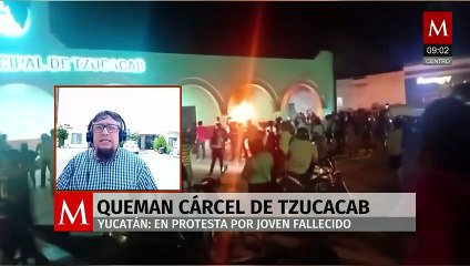 Pobladores de la zona sur de Yucatán prenden fuego a la cárcel de Tzucacab