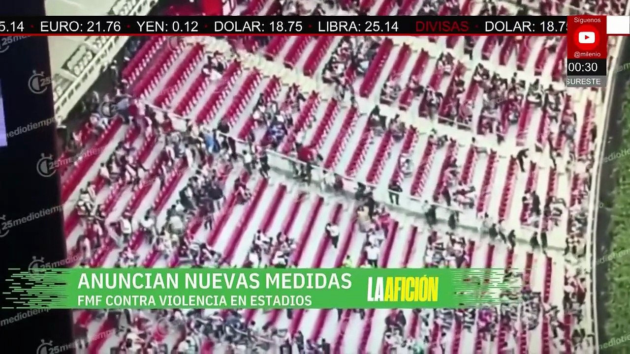 Liga MX busca tipificar violencia en estadios | Milenio Noticias La Afición, 21 de agosto de 2025
