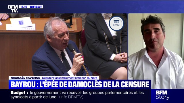 Budget 2026: Nous n'avons pas peur de censurer François Bayrou , assure Michaël Taverne, député Rassemblement national du Nord