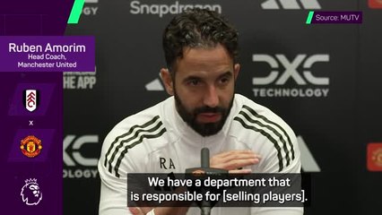 Amorim remaining focused on football as transfer dealings stall