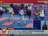 Jesús Castro obtuvo nueva medalla de oro para Venezuela en Karate Do
