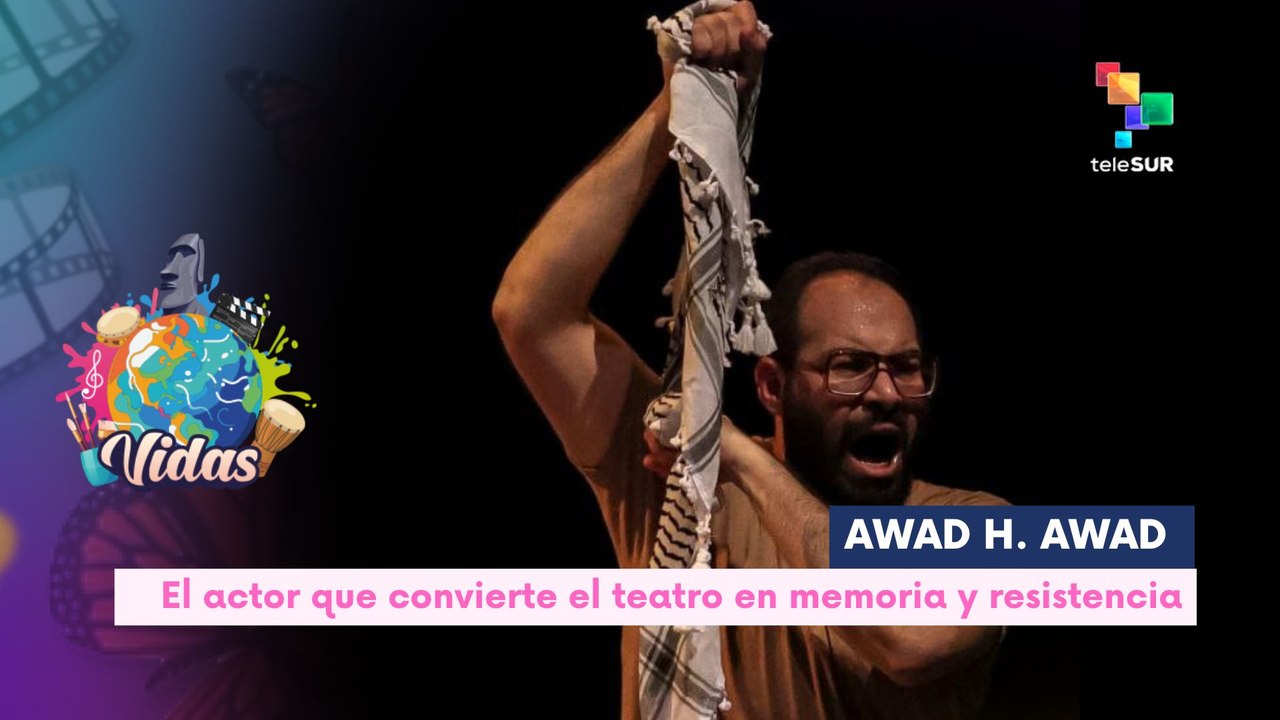 Awad H Awad: El actor que convierte el teatro en memoria y resistencia