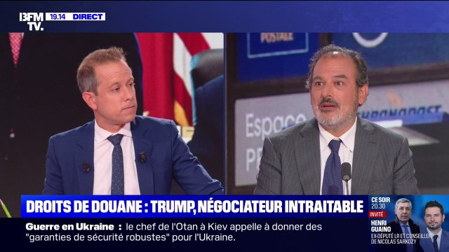 Droits de douane: L'Europe se félicite de cet accord, la France un peu moins , indique Jean-Gabriel Attali, économiste