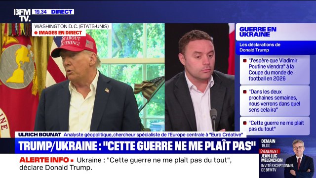 Guerre en Ukraine: Donald Trump annonce qu'il invitera Vladimir Poutine à la coupe du monde de football en 2026