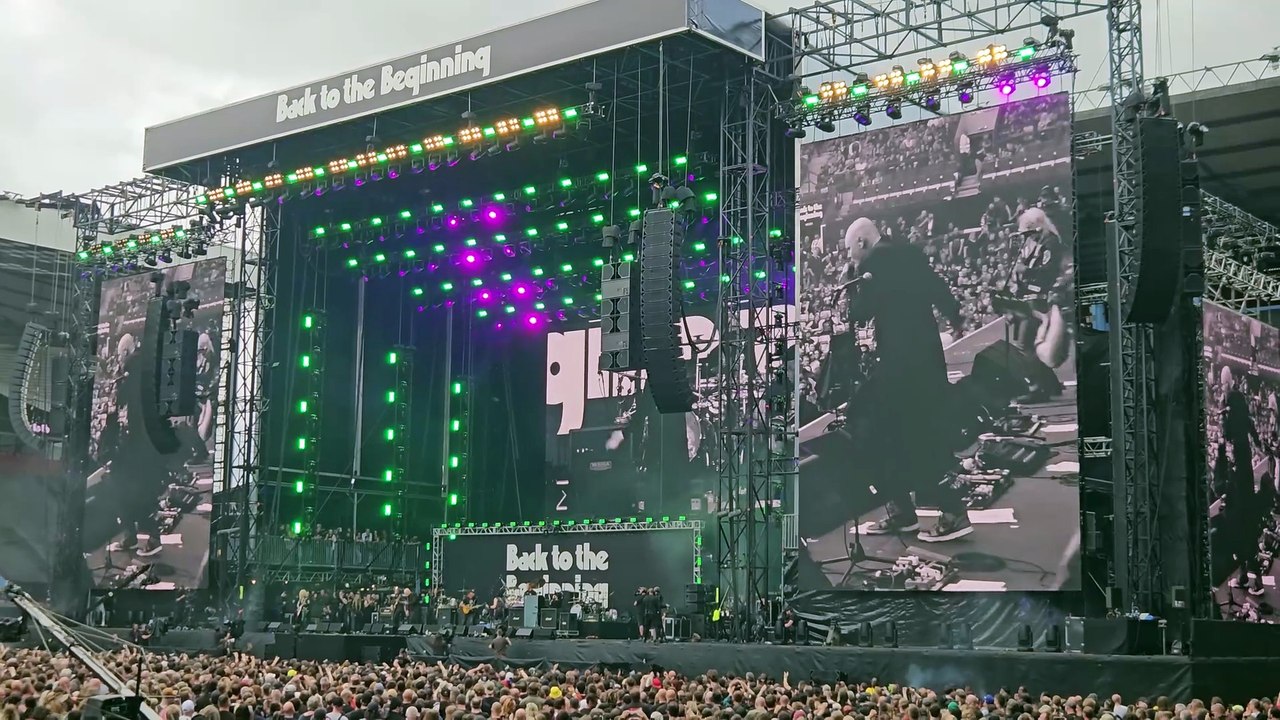 Snowblind (Black Sabbath cover) - Supergroup B ft. Billy Corgan, KK Downing, Tom Morello, Adam Jones, Rudy Sarzo & Danny Carey - Back to the Beginning / Aston Villa Park, Birmingham, UK 05/07/2025