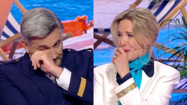 Olivier Minne et Sidonie Bonnec s’effondrent en larmes dans Tout le monde a son mot à dire avant le départ de l’animateur de France 2