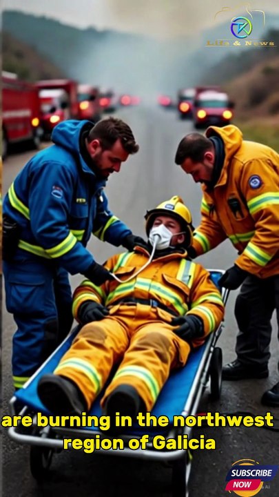 Spain & Portugal Wildfires Troops Battle Deadly Blazes
