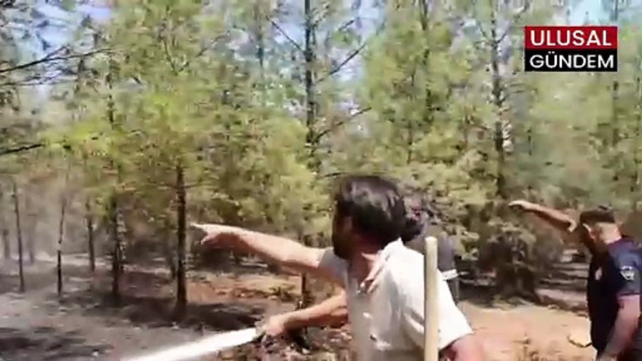 Şanlıurfa'da Yangın: Ormanlık Alandaki Yangın Ekiplerin Hızlı Müdahalesiyle Söndürüldü