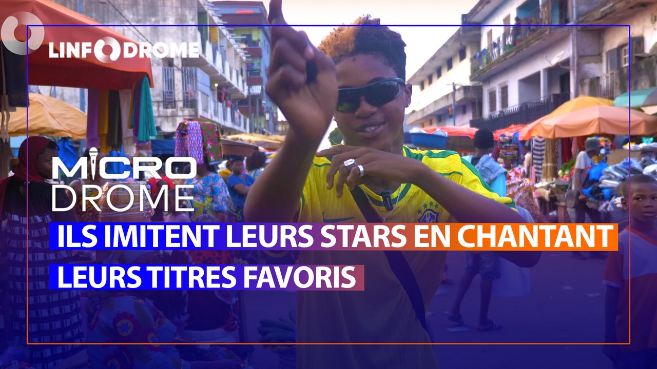 Ils imitent leurs stars préférées en chantant des bouts de texte de leurs tubes favoris